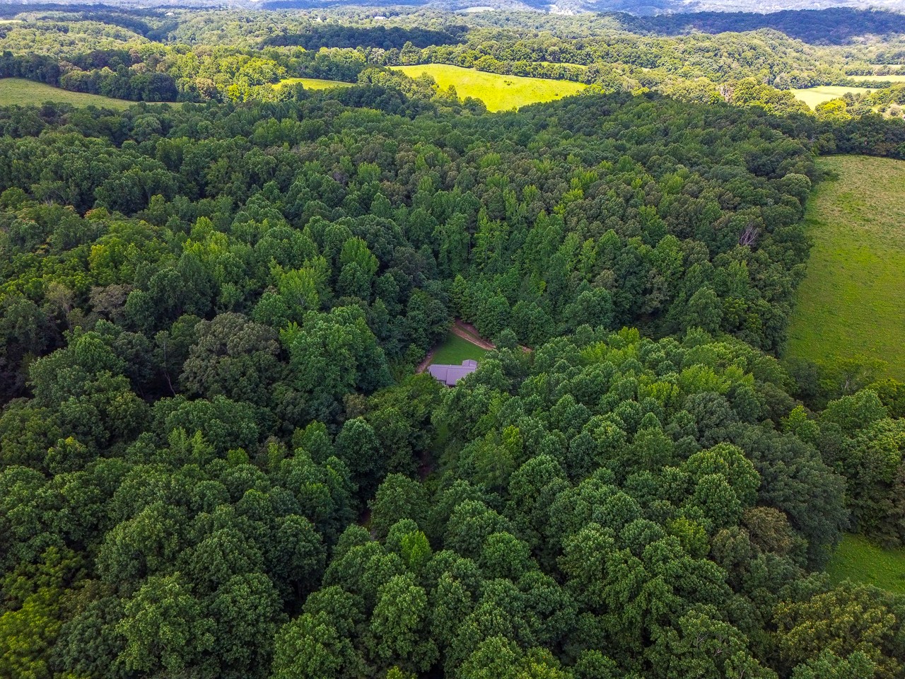 144 North Howard Fitch Road Kelso, TN 37348 - Photo 49 of 59 an aerial view of residential houses with outdoor space and swimming pool