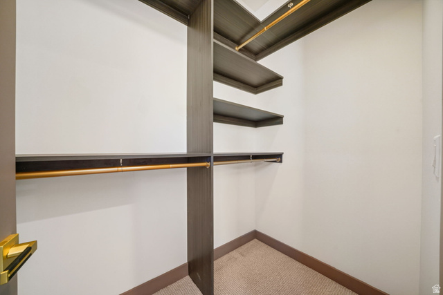 10646 North Reflection Ridge Hideout, UT 84036 - Photo 17 of 43 Custom closet system featuring wood-finish shelving and hanging rods