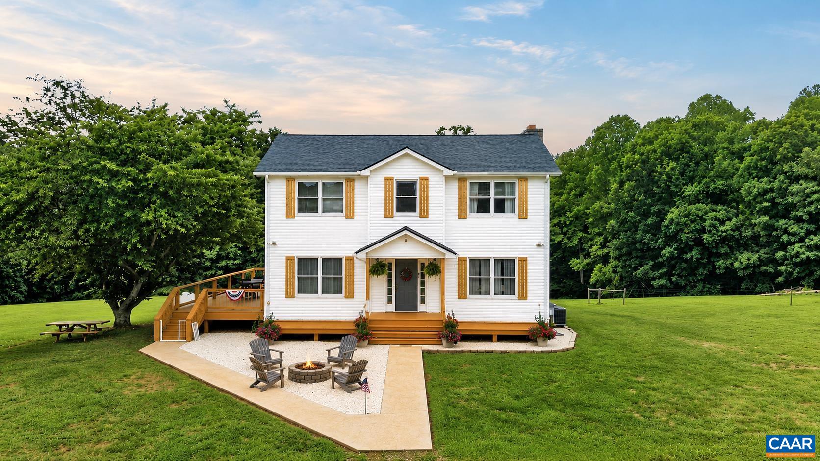 965 Horseshoe Road Arrington, VA 22922 - Photo 1 of 69 Enjoy country living in this charming farmhouse on almost 16 acres of beautiful, open pastureland.