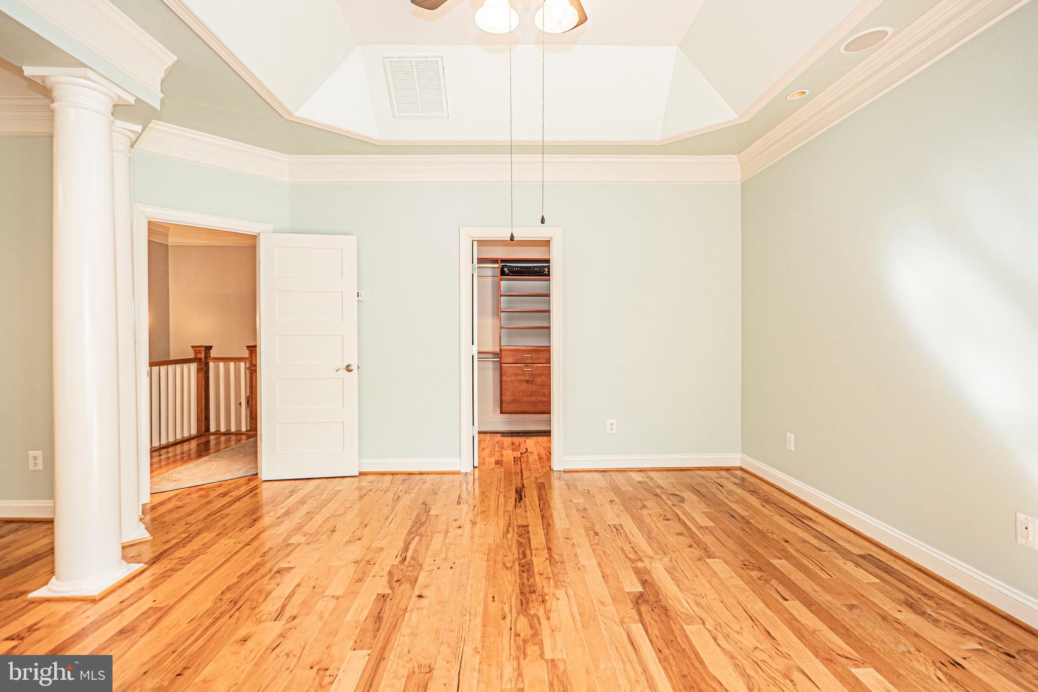 5448 Edsall Ridge Place Alexandria, VA 22312 - Photo 22 of 52 a view of empty room with wooden floor
