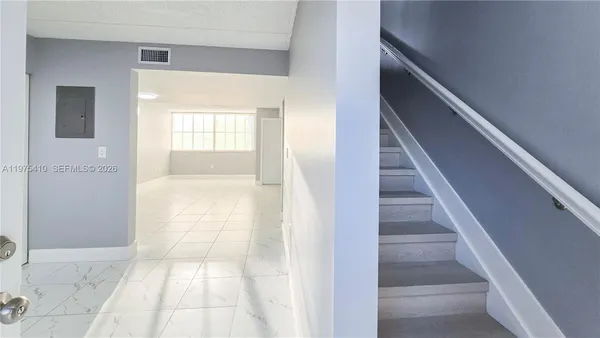 a view of closet area