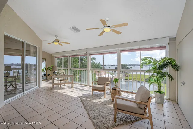 a living room filled with furniture