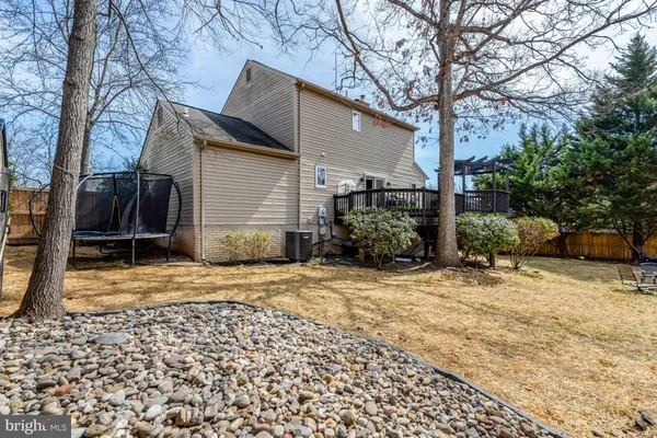 a backyard of a house