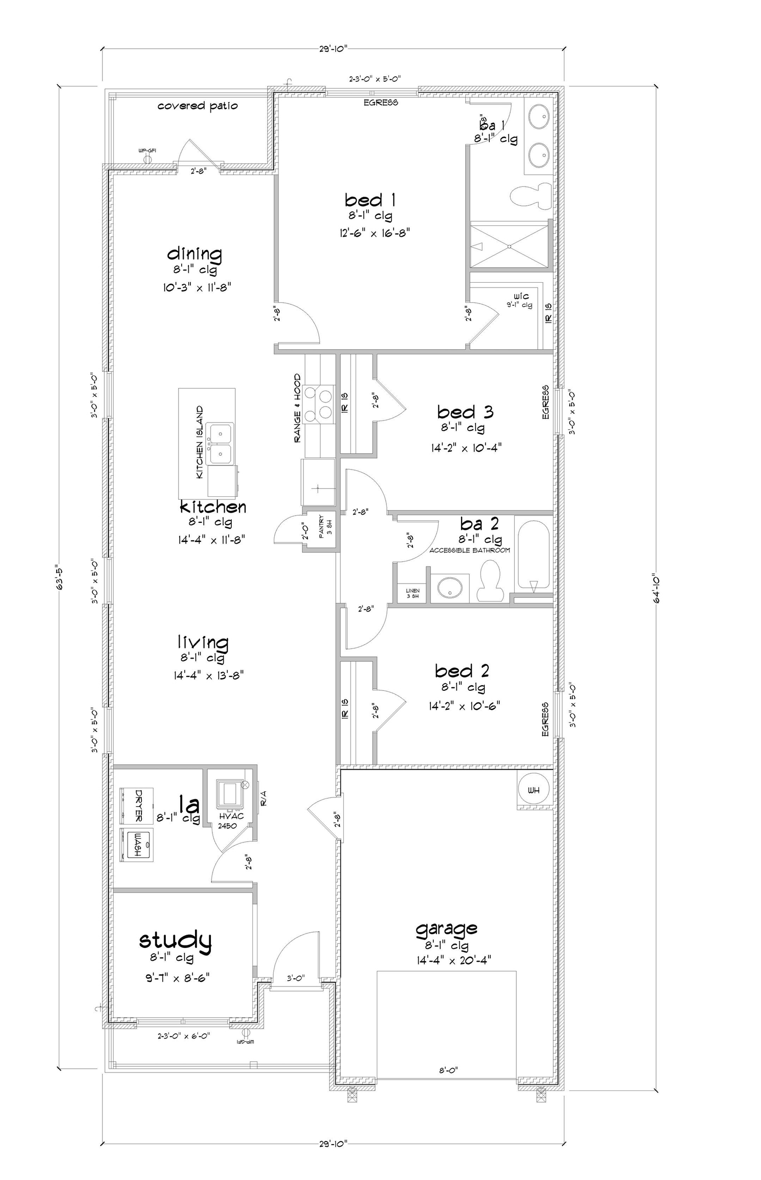 13330 Shea Circle Foley, AL 36535 - Photo 15 of 15 Floor plan