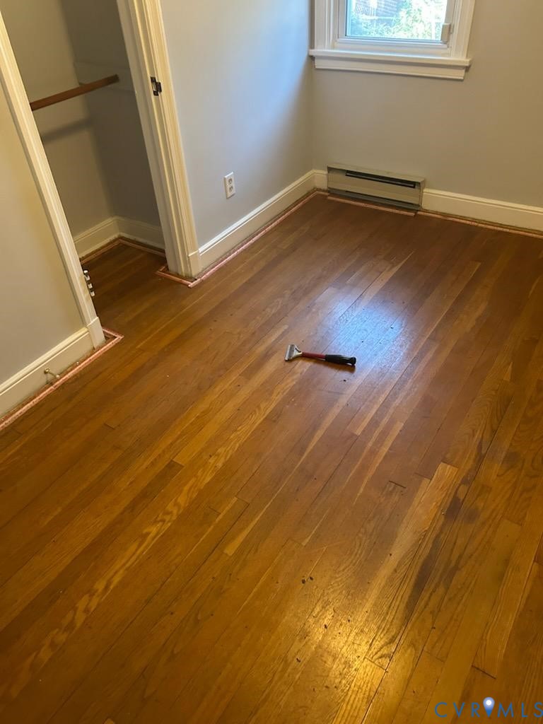 14 Medlock Road Sandston, VA 23150 - Photo 36 of 38 Hardwoods under carpet