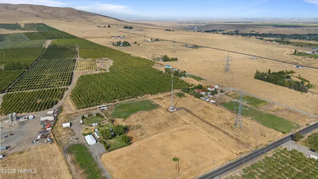a view of a lake with a city