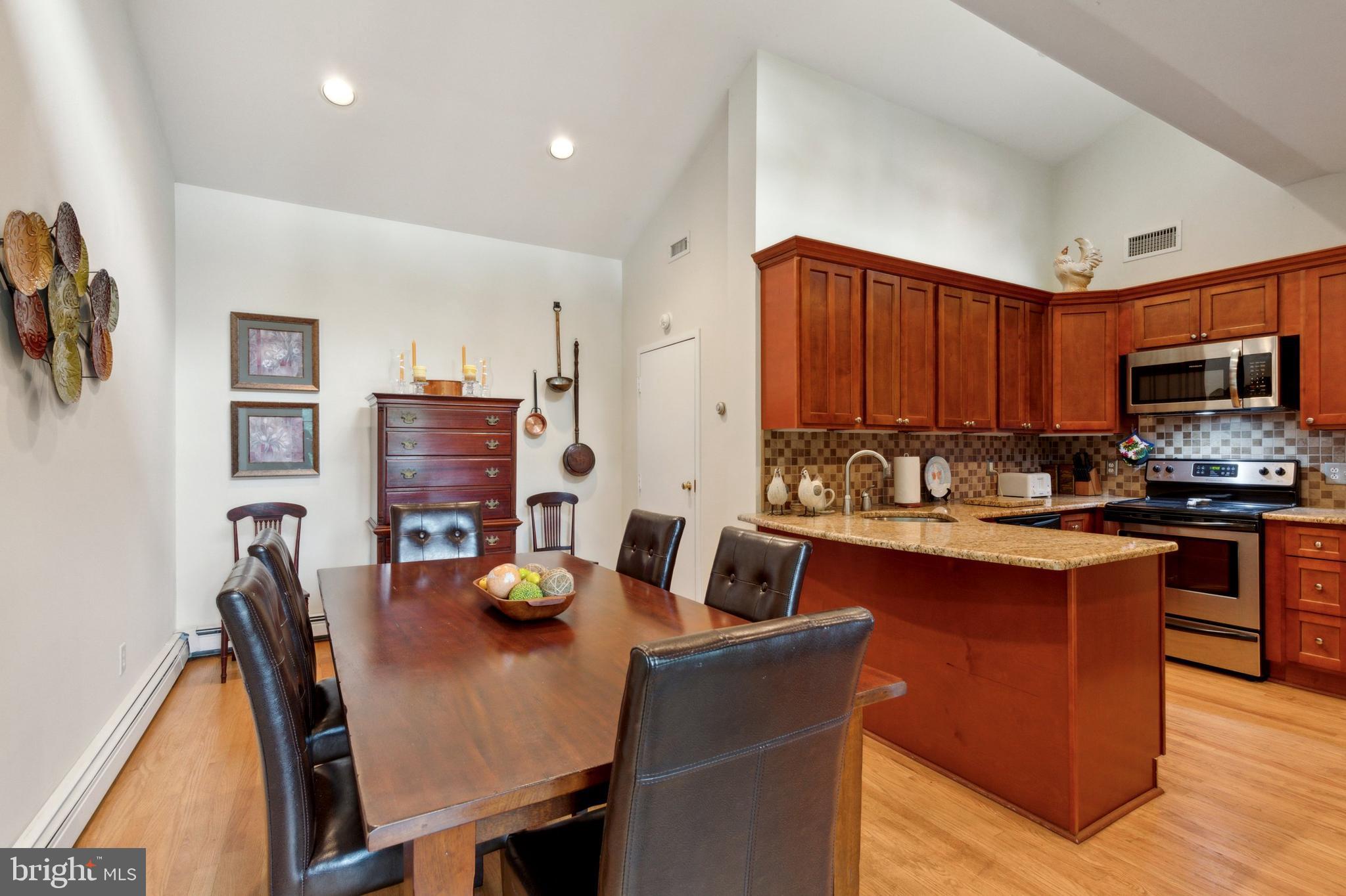 1445 Robinhood Road Jenkintown, PA 19046 - Photo 8 of 23 Dining area and adjoining kitchen