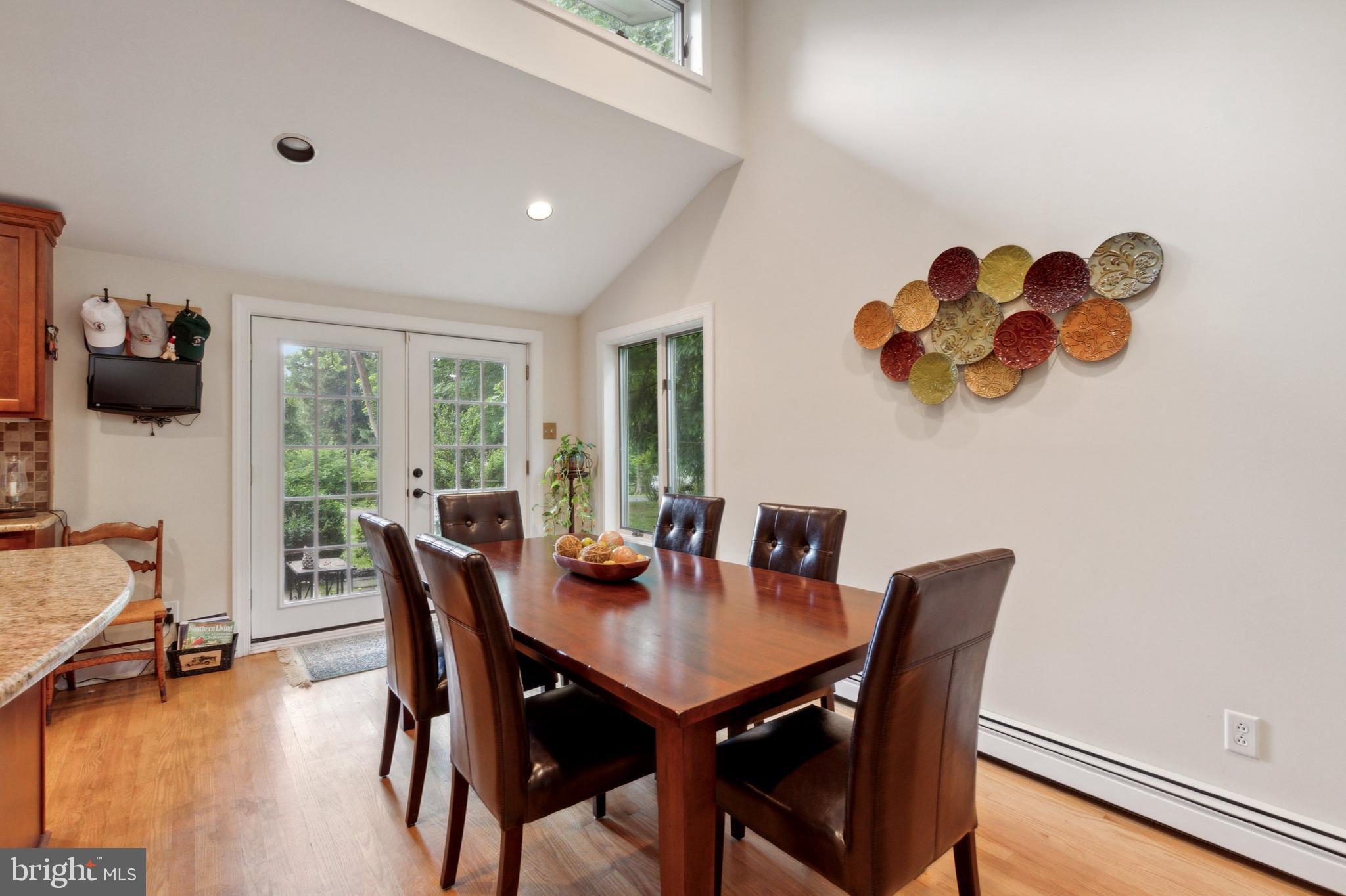 1445 Robinhood Road Jenkintown, PA 19046 - Photo 9 of 23 Dining area with french doors to patio