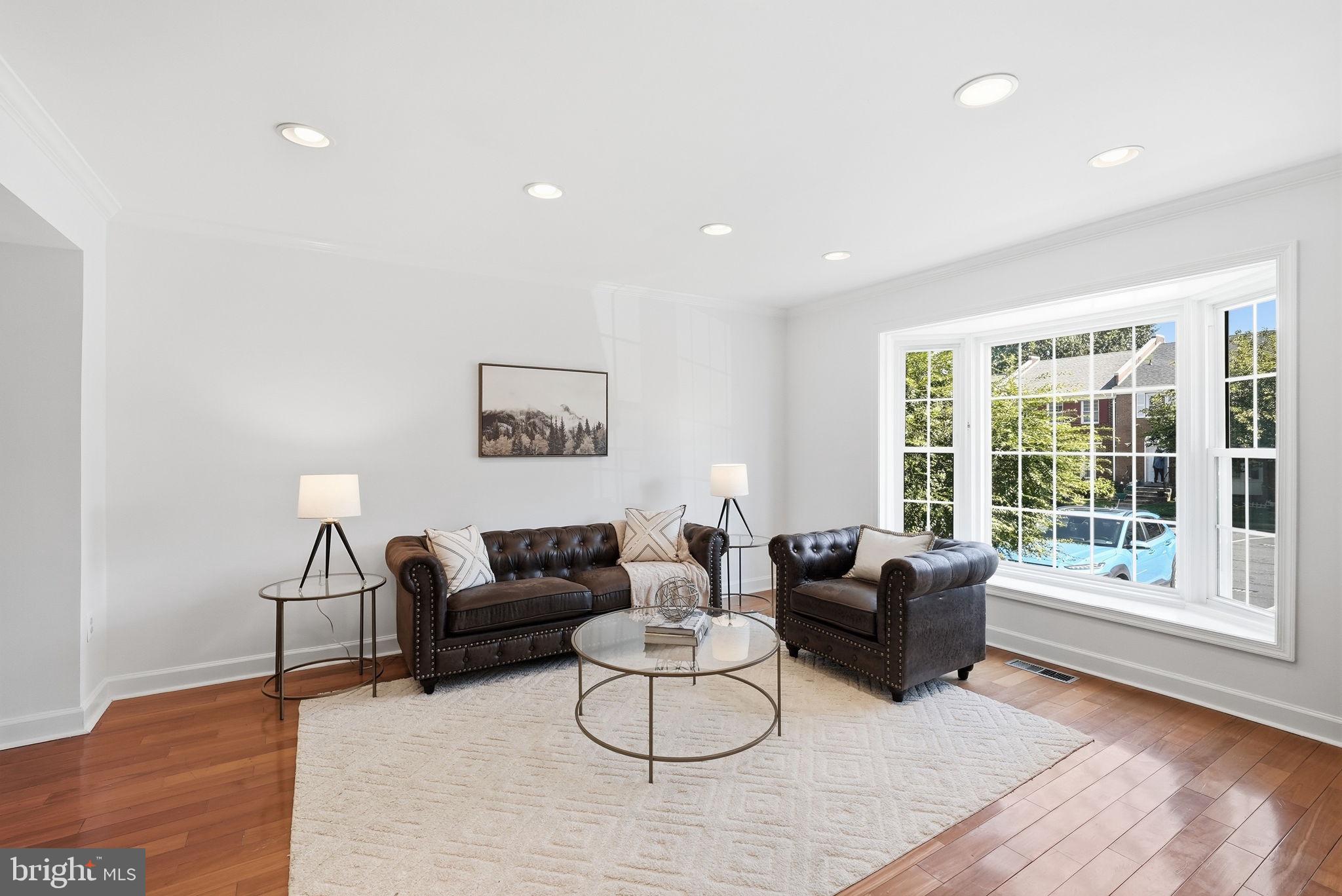 8074 Powderbrook Lane Springfield, VA 22153 - Photo 8 of 52 Bay window adds character in Living Room.
