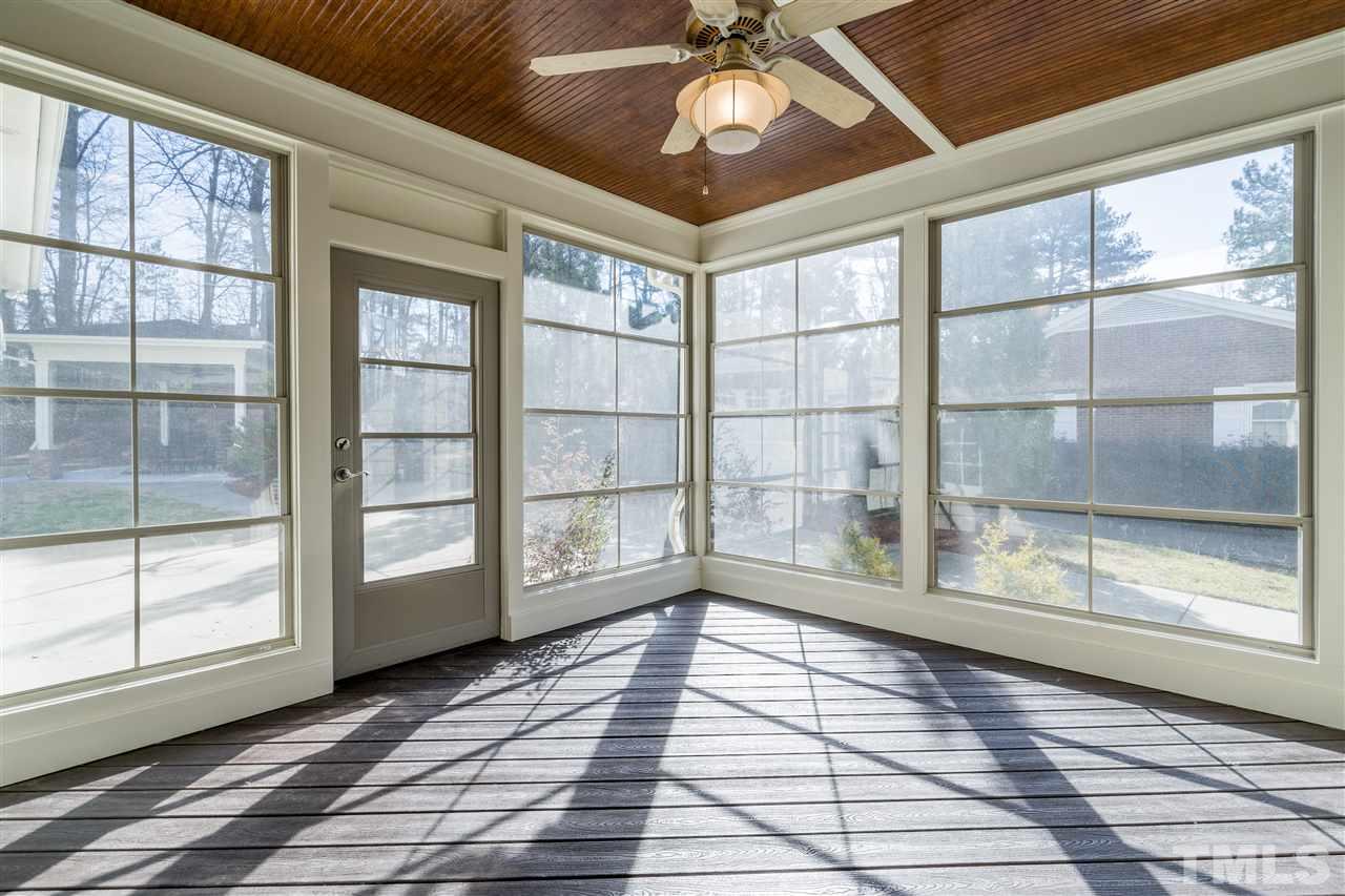 412 Hillcrest Road Apex, NC 27502 - Photo 27 of 30 EZE Breeze windows are removable. Trex decking.