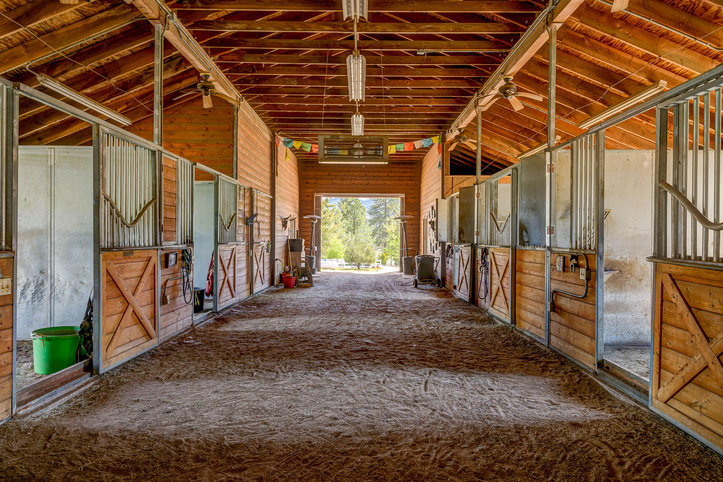 59985 Hop Patch Spring Road Mountain Center, CA 92561 - Photo 45 of 63 a view of an empty room with wooden walls
