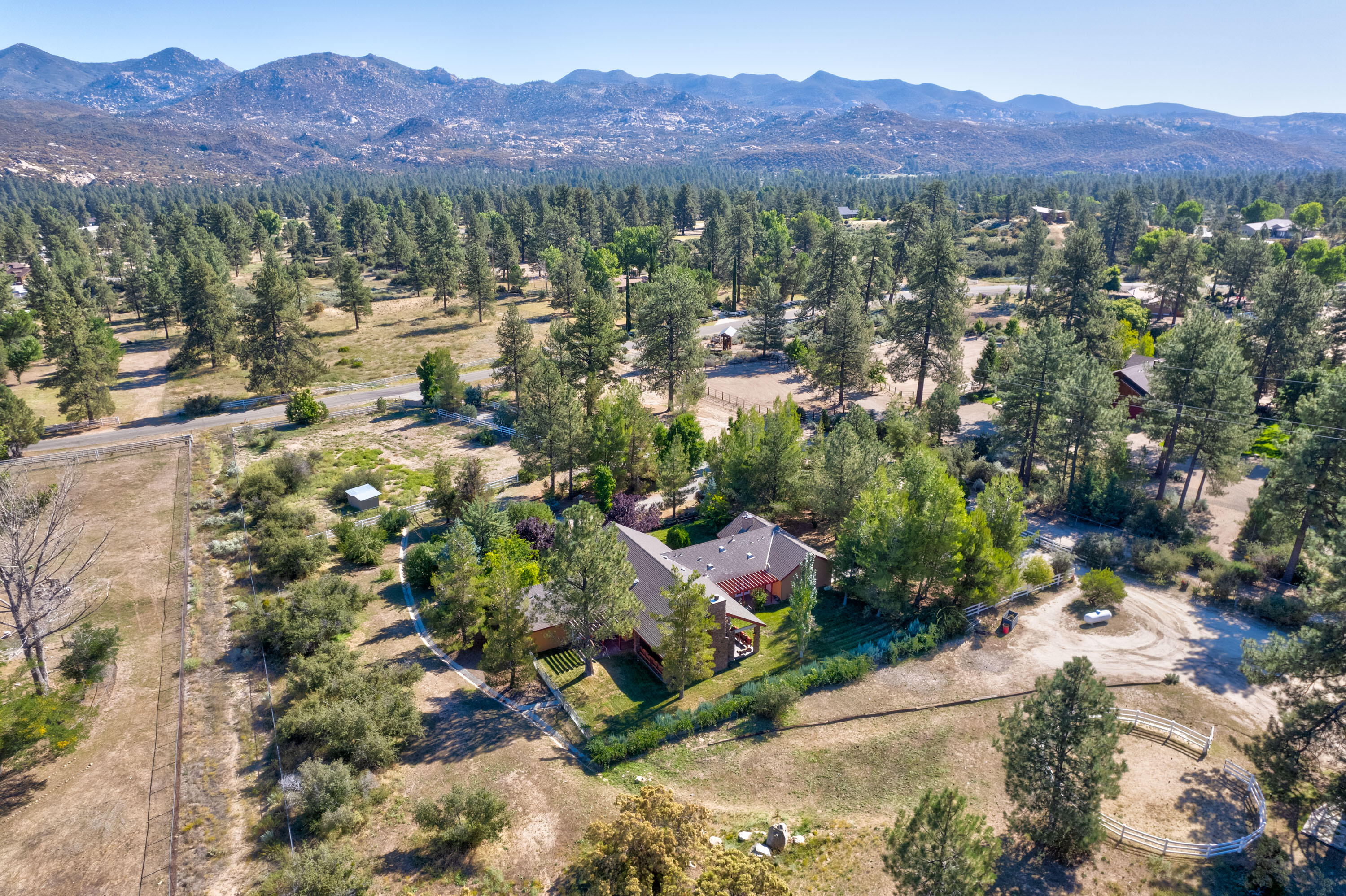 59985 Hop Patch Spring Road Mountain Center, CA 92561 - Photo 57 of 63 a view of a and mountain in the background