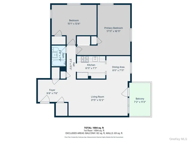 a picture of a bench and a car