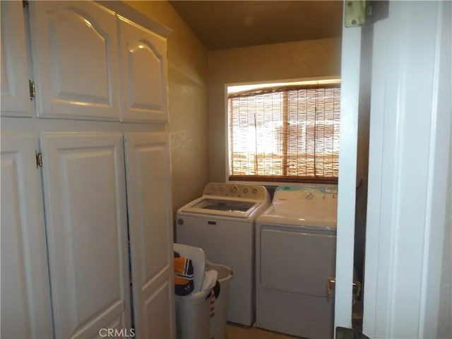 a room with storage and utility