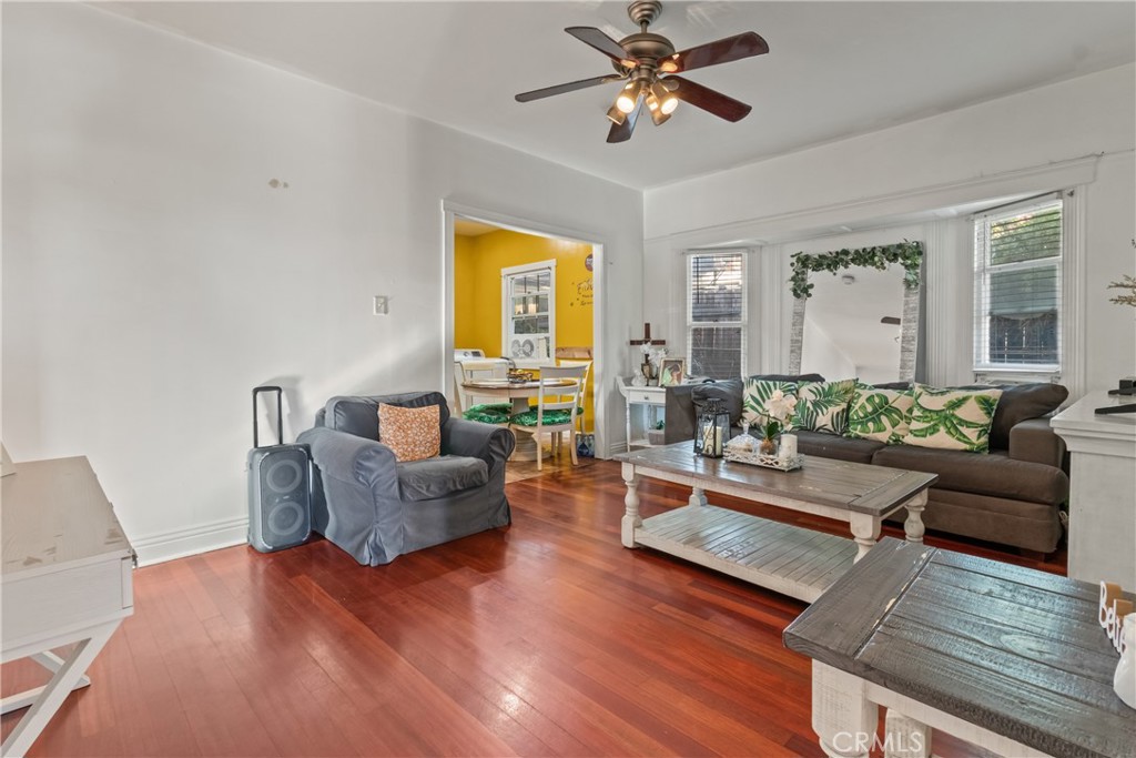 63 Yale Street Pasadena, CA 91103 - Photo 10 of 50 a living room with furniture and a large window
