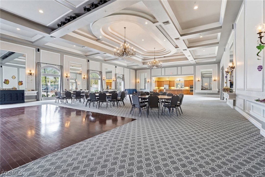 9004 Springview Loop Estero, FL 33928 - Photo 29 of 41 a view of a dining hall with a large window