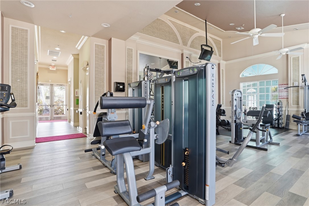 9004 Springview Loop Estero, FL 33928 - Photo 31 of 41 a view of a room with gym equipment