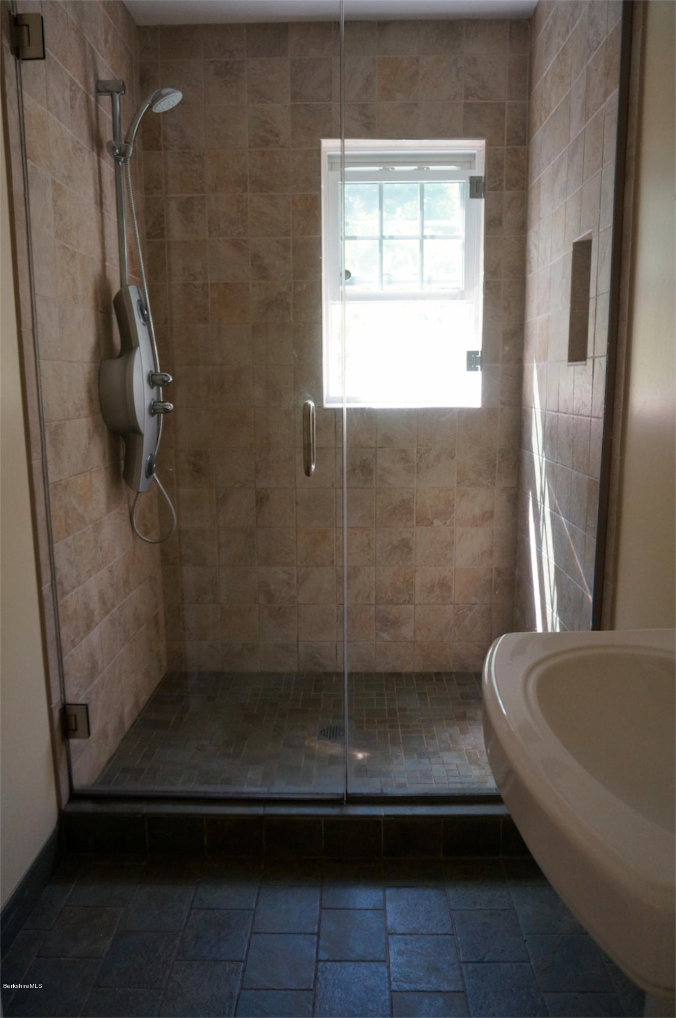 4 Stonebridge Way Tyringham, MA 01264 - Photo 15 of 40 a bathroom with a shower