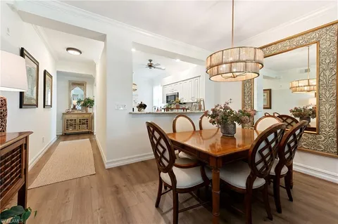 a view of a dining room and livingroom view
