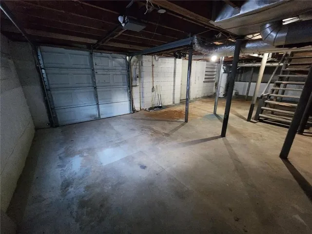 a view of empty room