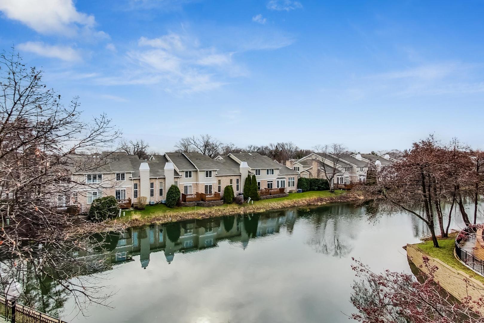 1761 Pavilion Way, Unit 306 Park Ridge, IL 60068 - Photo 16 of 19 a view of a lake with a city