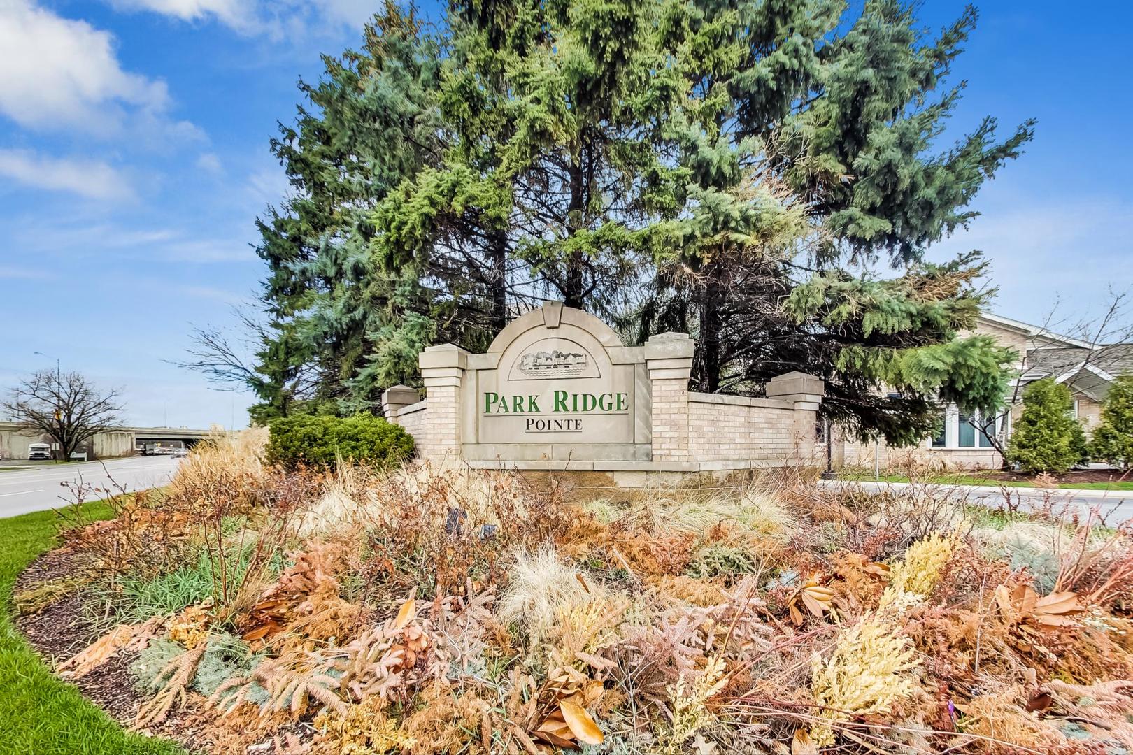 1761 Pavilion Way, Unit 306 Park Ridge, IL 60068 - Photo 18 of 19 a view of a park bench with large trees