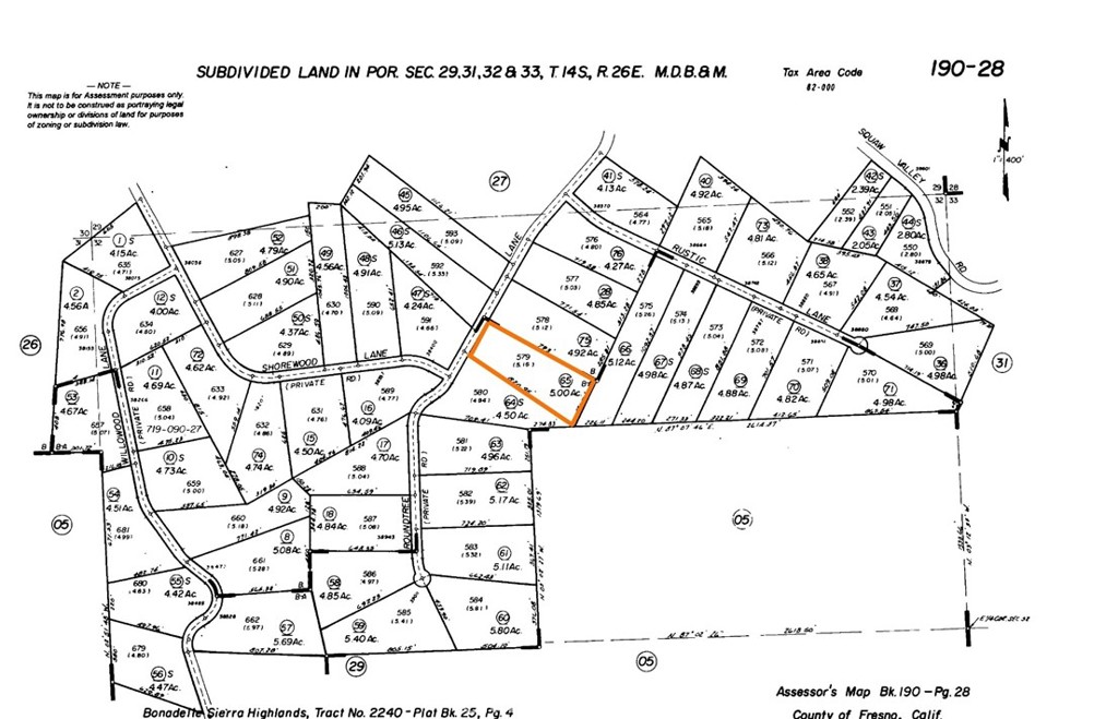 0 Roundtree Lane Squaw Valley, CA 93675 - Photo 1 of 2