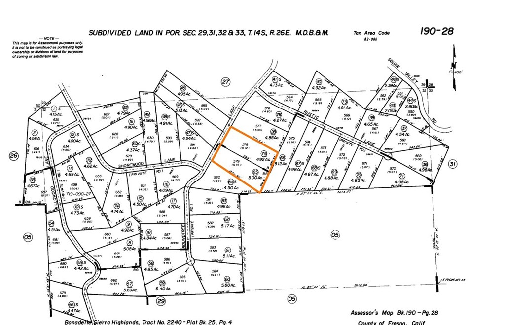 0 Roundtree Lane Squaw Valley, CA 93675 - Photo 2 of 2
