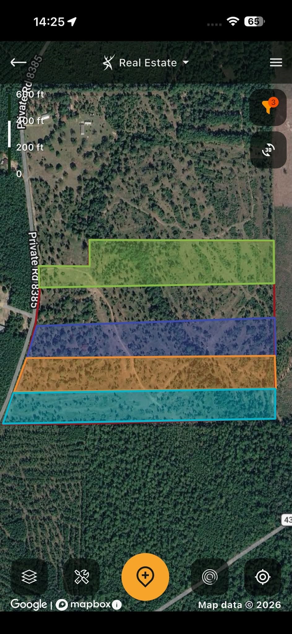1 Private Road Hillister, TX 77624 - Photo 1 of 17 Tract 1 shaded with green