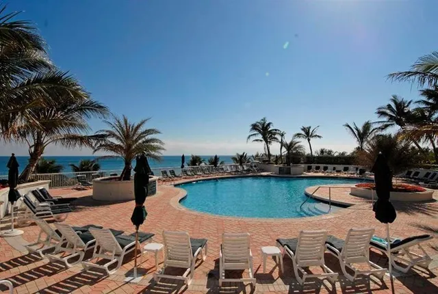 a view of a city with tall buildings