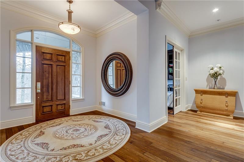 125 Witherow Road Sewickley, PA 15143 - Photo 7 of 25 Beautiful entry with a coat closet to the left.