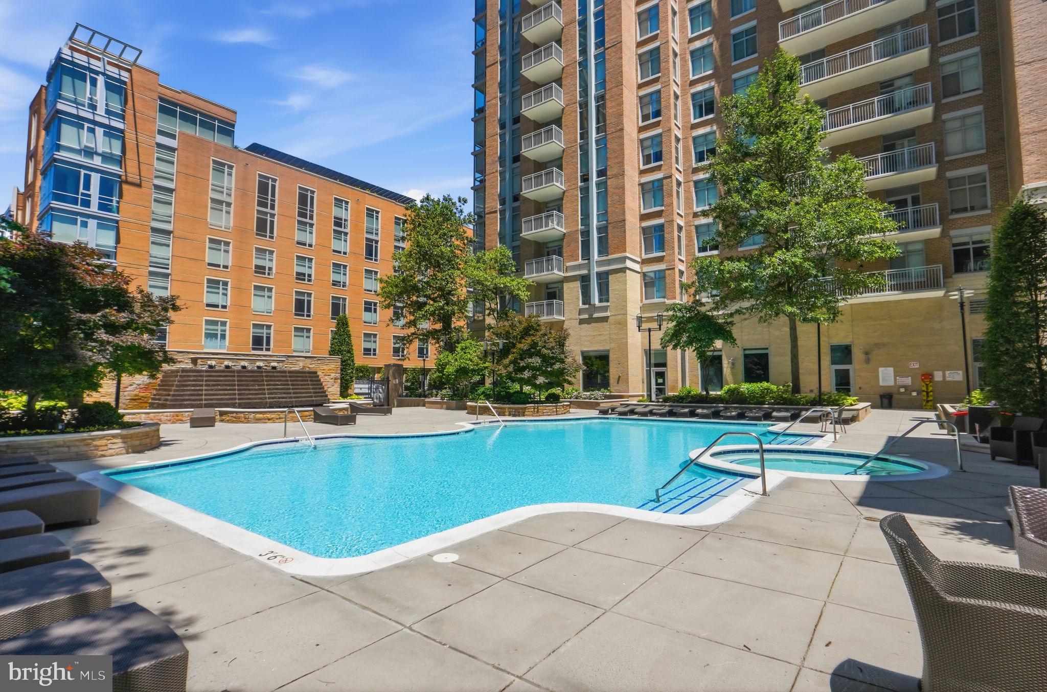 11990 Market Street, Unit 2103 Reston, VA 20190 - Photo 57 of 78 Serene poolside retreat in the city.