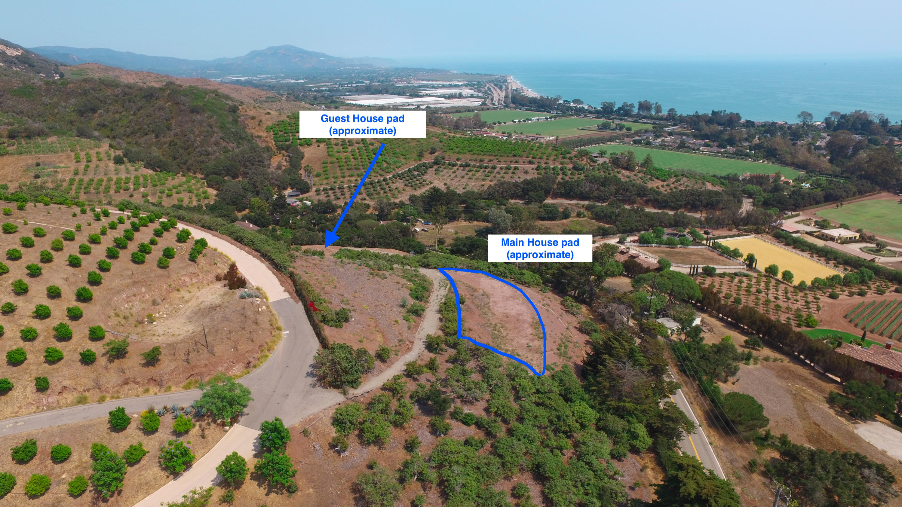 3040 Foothill Road Carpinteria, CA 93013 - Photo 13 of 14 an aerial view of a house