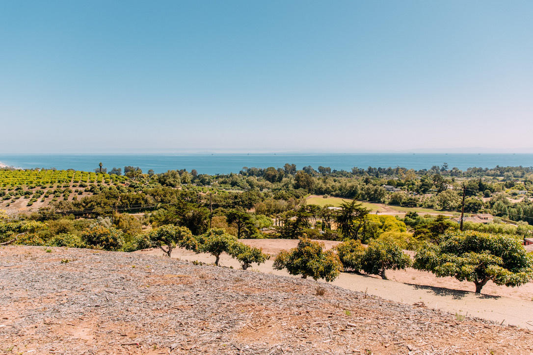 3040 Foothill Road Carpinteria, CA 93013 - Photo 3 of 14 an aerial view of a house with a yard