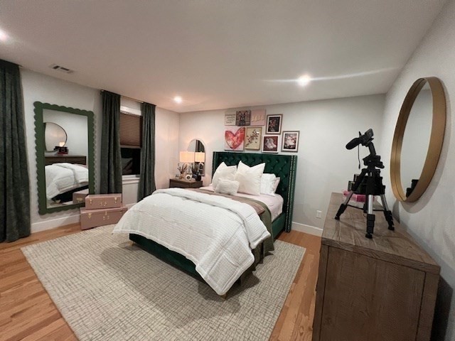 6 Rivendell Lane Millis, MA 02054 - Photo 31 of 33 a bedroom with a bed and a large mirror