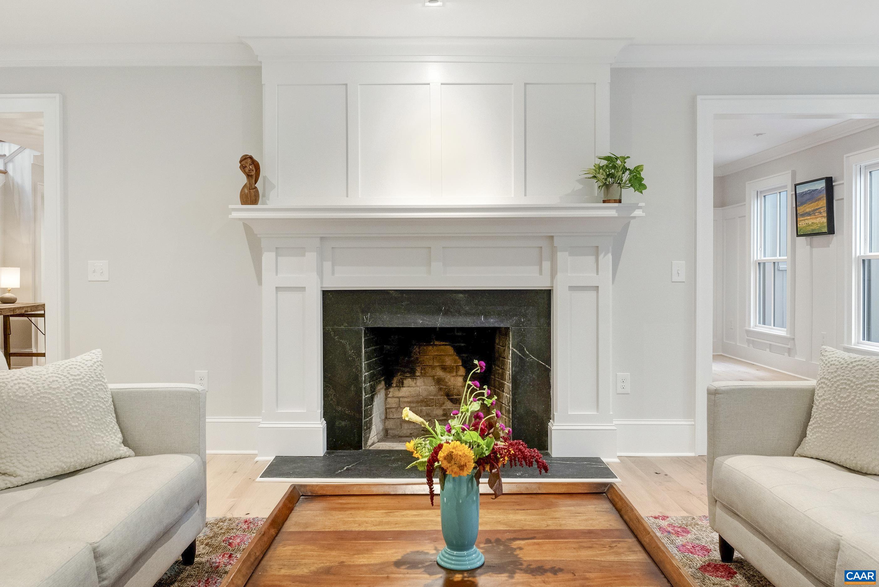 1824 Winston Road Charlottesville, VA 22903 - Photo 5 of 46 a living room with furniture and a fireplace