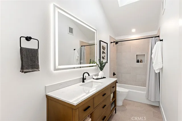 a backyard of a house