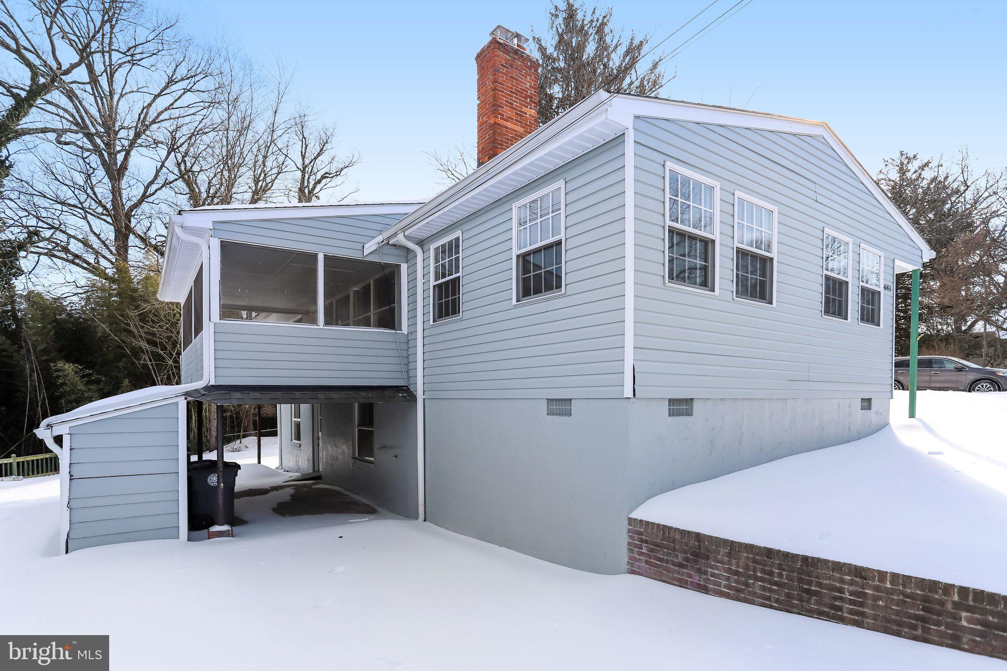 841 Bowie Road Rockville, MD 20852 - Photo 15 of 18 a front view of a house with a garage