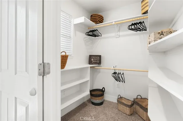 a view of walk in closet