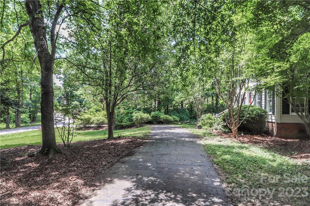 415 Westchester Road Statesville, NC 28625 - Photo 4 of 48 a view of road with large trees