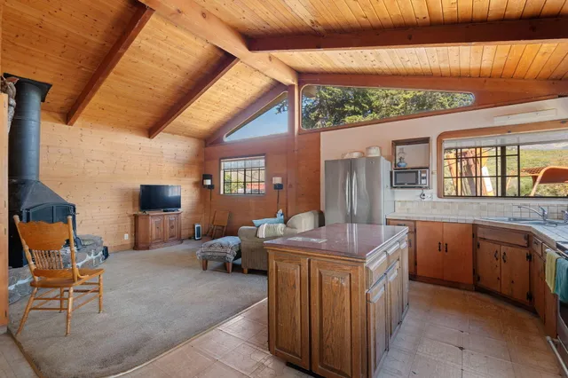 a room with storage and utility