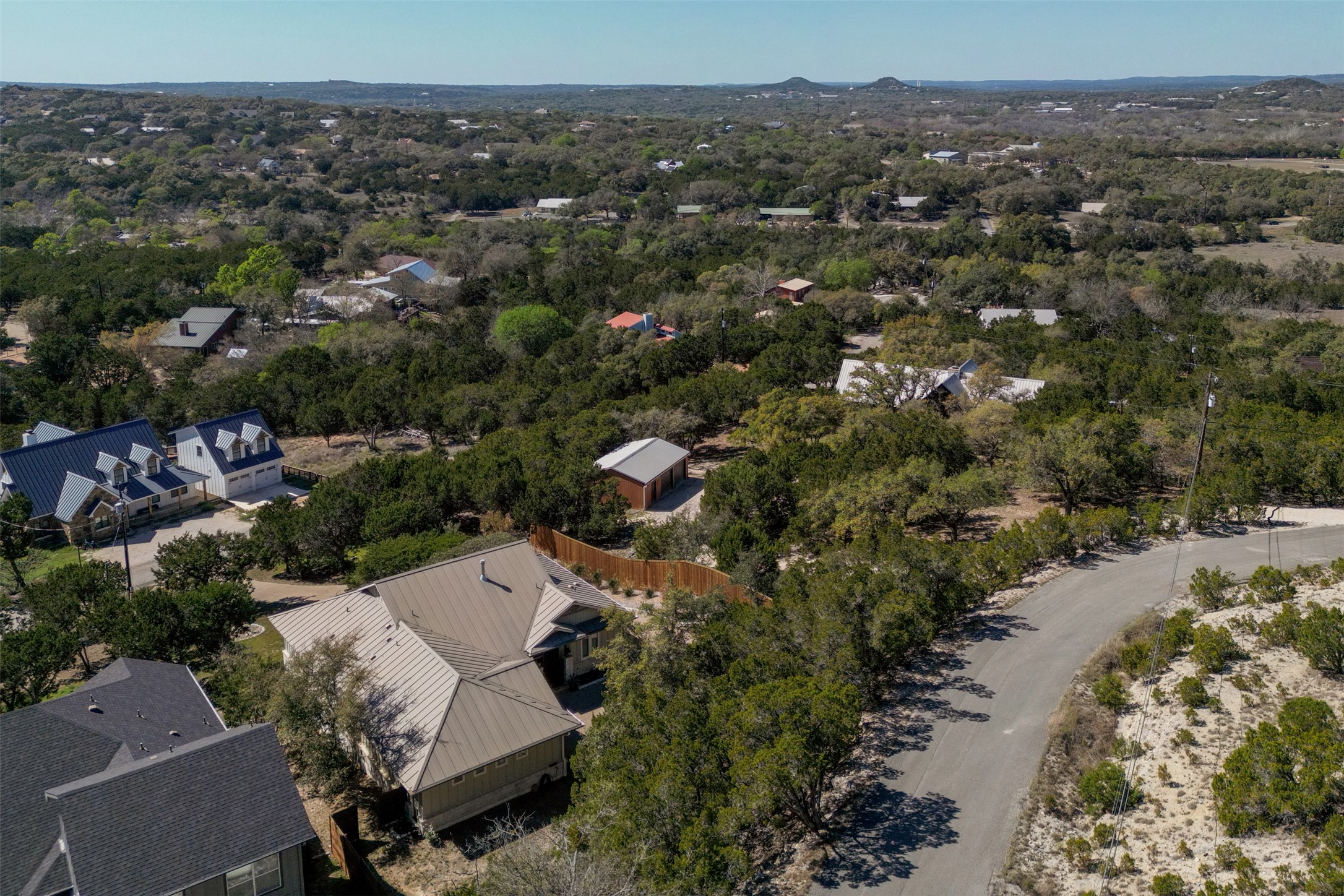 261 Barber Drive Wimberley, TX 78676 - Photo 30 of 37 Aerial view of property's location