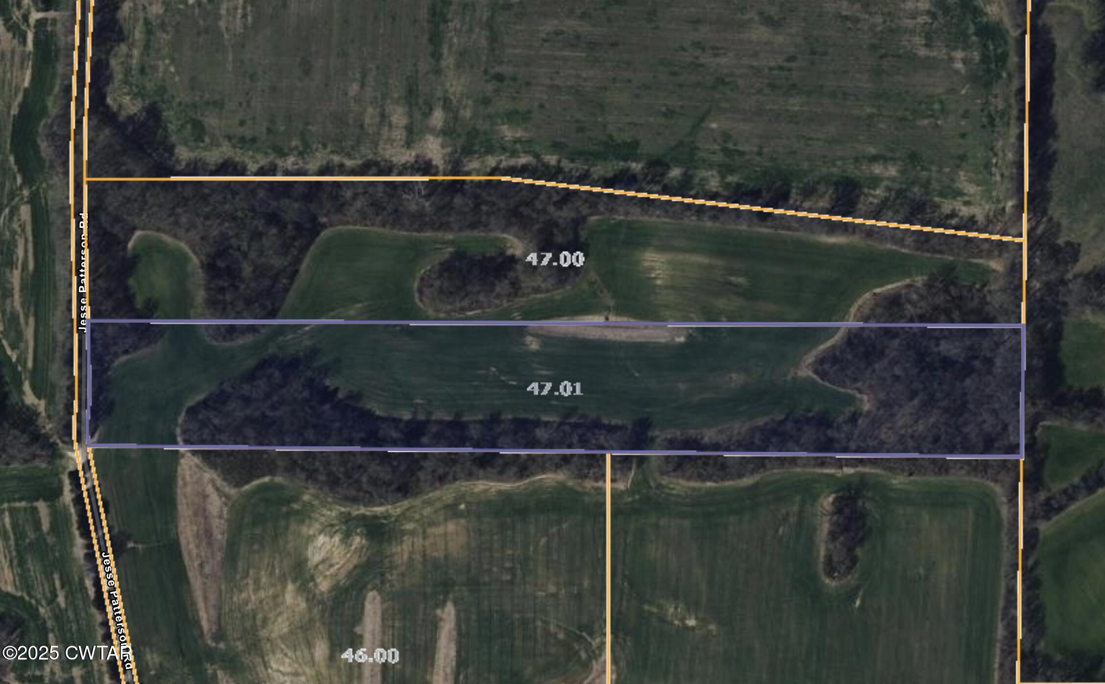 0 Jesse Patterson Road Trenton, TN 38382 - Photo 27 of 31 Boundary Overview