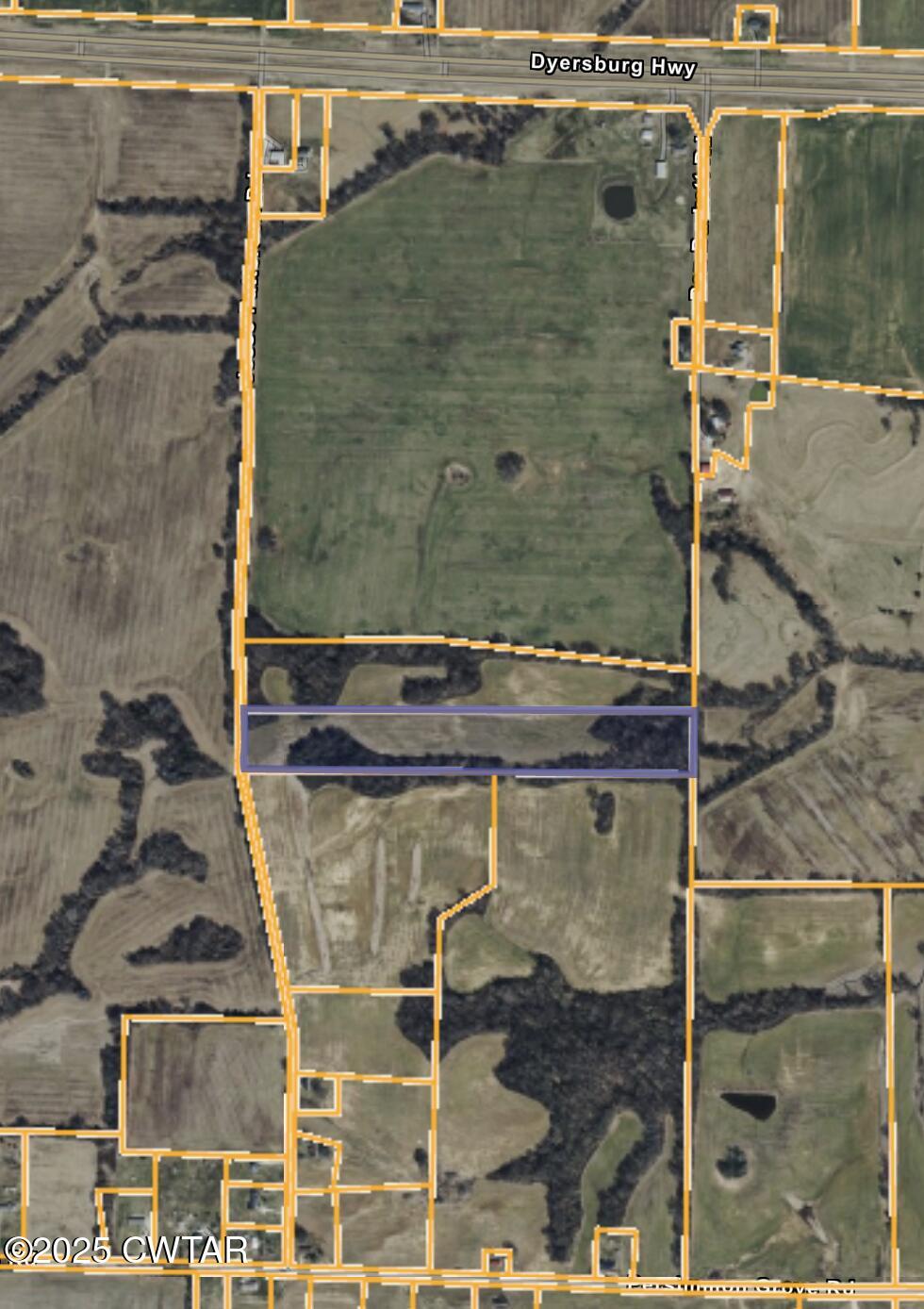 0 Jesse Patterson Road Trenton, TN 38382 - Photo 4 of 31 Boundary Map