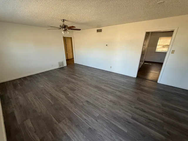 wooden floor in an empty room