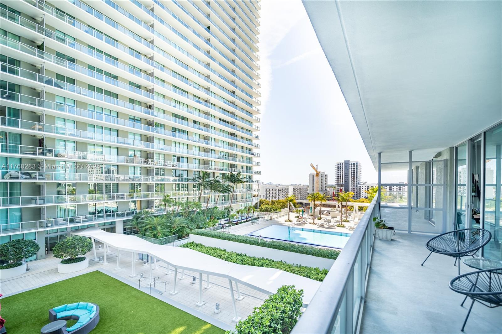 1111 Southwest 1st Avenue, Unit 1115N Miami, FL 33130 - Photo 23 of 27 a view of an outdoor space with seating area