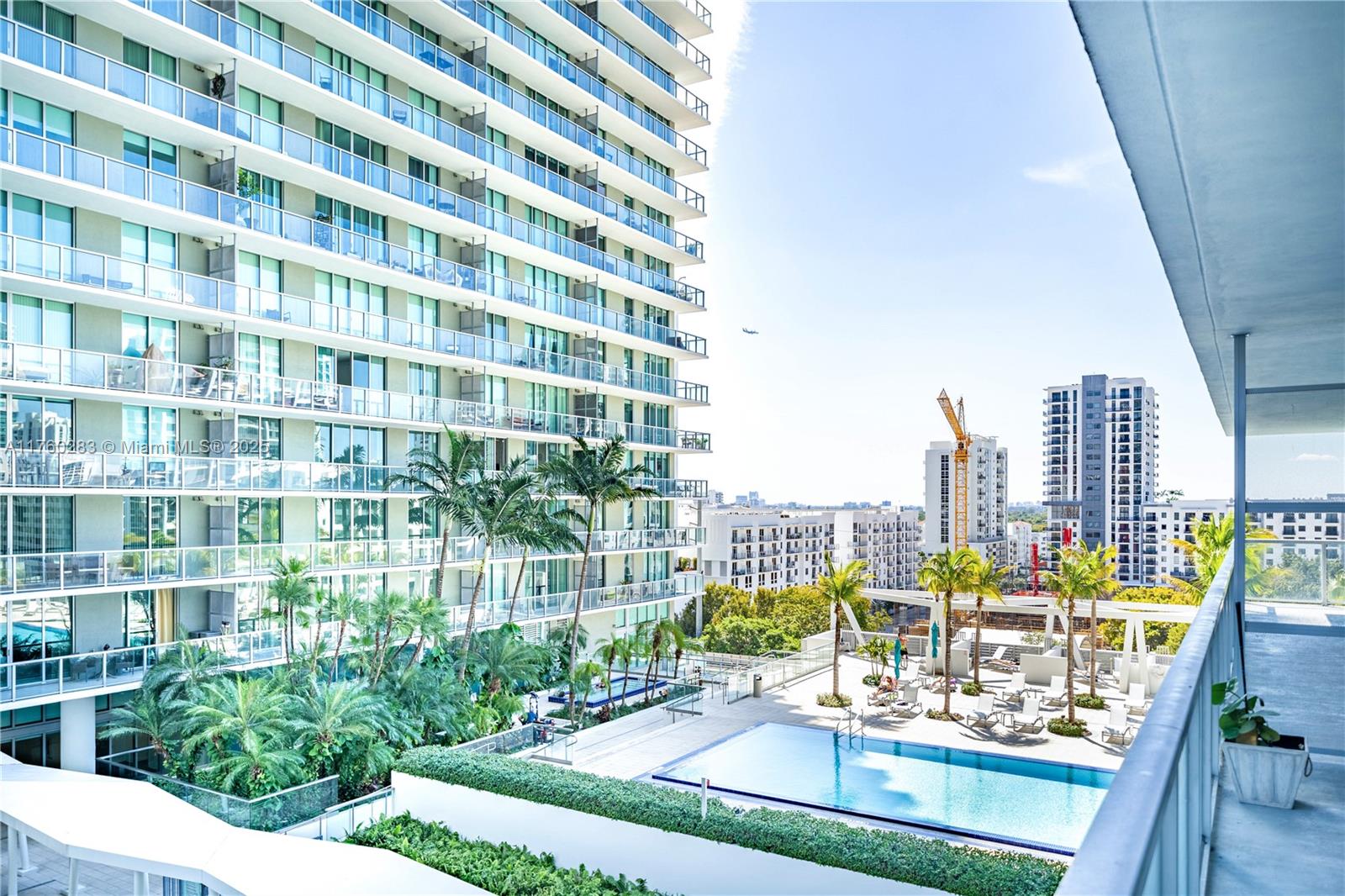 1111 Southwest 1st Avenue, Unit 1115N Miami, FL 33130 - Photo 24 of 27 a view of balcony with a patio