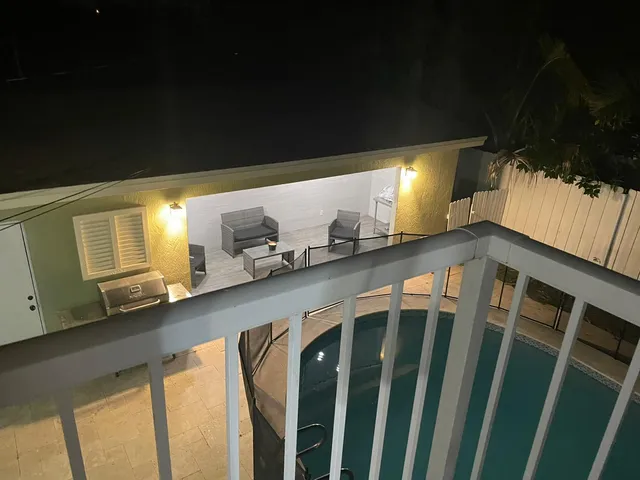 a view of front door