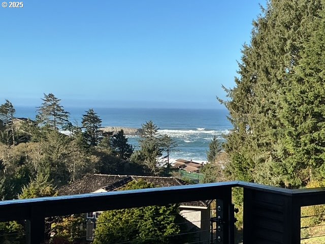 108 Sea Crest Court Otter Rock, OR 97369 - Photo 2 of 45 a view of a city skyline from a balcony