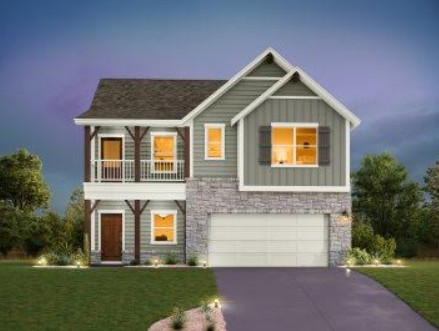 613 Henry Milton Road Georgetown, TX 78626 - Photo 1 of 4 a front view of a house with a yard and garage